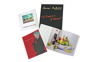 Cataloghi e volumi per gallerie d’arte e studi di architettura