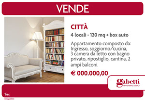 Cartelli vetrina per agenzie immobiliari